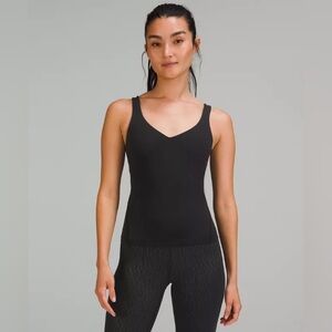 Lululemon Align Waist Length Tank, Black, size 8